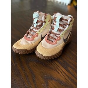 Nike ACG Woodside 2 High Kids 4Y Tan Brown  Boots HQ3472-122